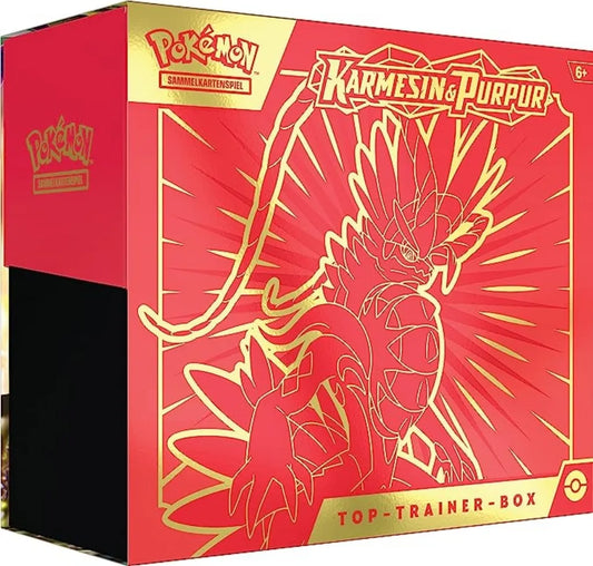 Pokémon Karmesin & Purpur Top Trainer Box – Koraidon (Deutsch)