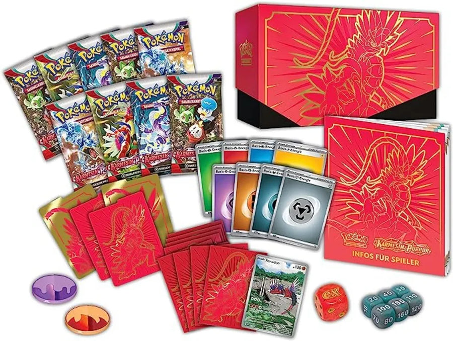 Pokémon Karmesin & Purpur Top Trainer Box – Koraidon (Deutsch)