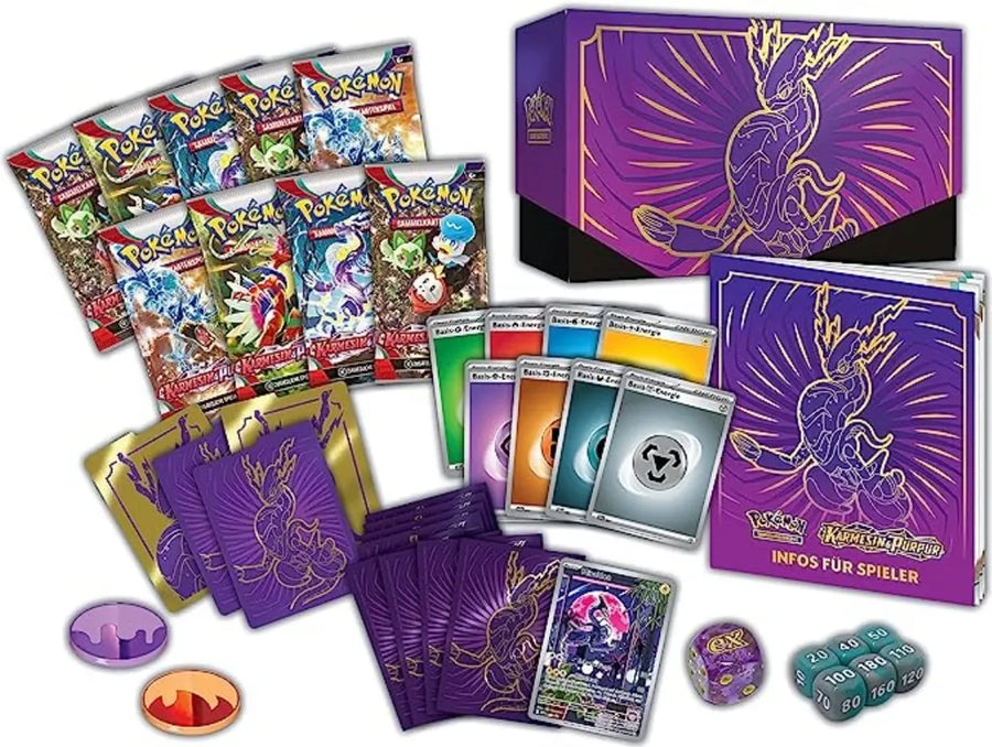 Pokémon Karmesin & Purpur Top Trainer Box – Miraidon (Deutsch)