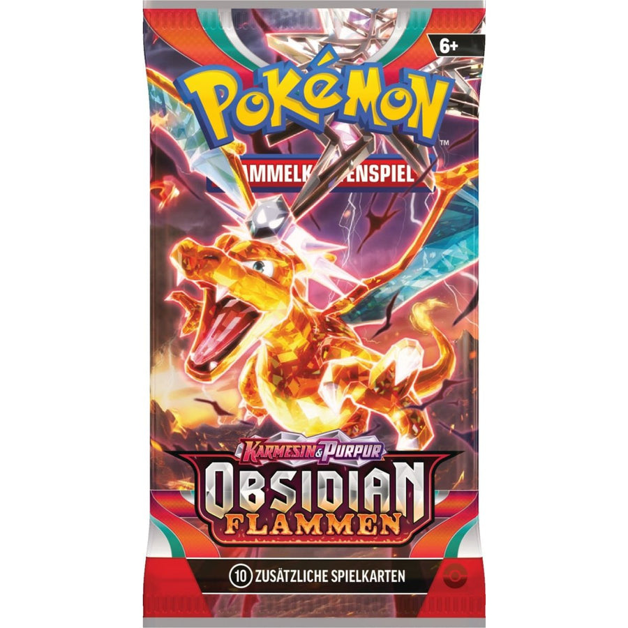 Pokémon Obsidian Flammen Booster (Deutsch)