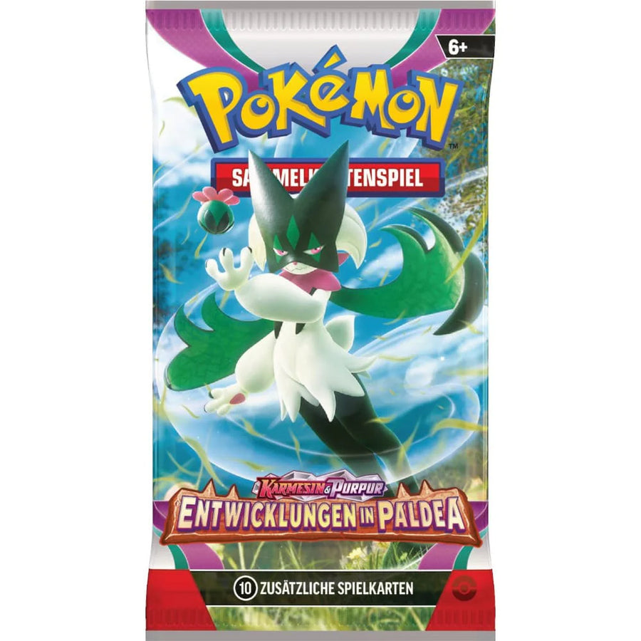 Pokémon Entwicklungen in Paldea Booster (Deutsch)